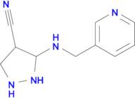 5-[(pyridin-3-ylmethyl)amino]-1{H}-pyrazole-4-carbonitrile