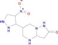 6-(4-nitro-1{H}-pyrazol-3-yl)pyrazolo[1,5-{a}]pyrimidin-2(1{H})-one