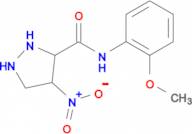{N}-(2-methoxyphenyl)-4-nitro-1{H}-pyrazole-5-carboxamide