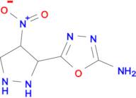 5-(4-nitro-1{H}-pyrazol-5-yl)-1,3,4-oxadiazol-2-amine