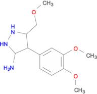4-(3,4-Dimethoxyphenyl)-3-(methoxymethyl)-1{H}-pyrazol-5-amine
