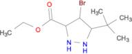 Ethyl 4-bromo-5-(tert-butyl)-1H-pyrazole-3-carboxylate