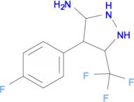 4-(4-fluorophenyl)-3-(trifluoromethyl)-1{H}-pyrazol-5-amine