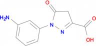1-(3-aminophenyl)-5-oxo-4,5-dihydro-1{H}-pyrazole-3-carboxylic acid