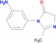 3-(3-aminophenyl)-2-methyl-3,5-dihydro-4{H}-imidazol-4-one