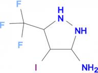 4-iodo-5-(trifluoromethyl)-1H-pyrazol-3-amine