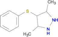 3,5-Dimethyl-4-phenylsulfanyl-1H-pyrazole