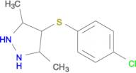 4-[(4-Chlorophenyl)thio]-3,5-dimethyl-1H-pyrazole