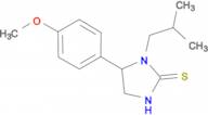 1-isobutyl-5-(4-methoxyphenyl)-1,3-dihydro-2H-imidazole-2-thione
