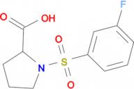 ((3-fluorophenyl)sulfonyl)proline