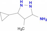 3-cyclopropyl-4-methyl-1H-pyrazol-5-amine