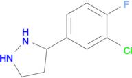 3-(3-chloro-4-fluorophenyl)-1H-pyrazole