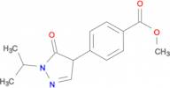 methyl 4-(1-isopropyl-5-oxo-4,5-dihydro-1H-pyrazol-4-yl)benzoate