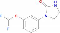 1-[3-(difluoromethoxy)phenyl]imidazolidin-2-one