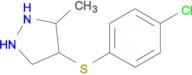4-[(4-chlorophenyl)thio]-3-methyl-1H-pyrazole