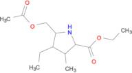 ethyl 5-[(acetyloxy)methyl]-4-ethyl-3-methyl-1H-pyrrole-2-carboxylate