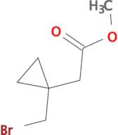 methyl 2-[1-(bromomethyl)cyclopropyl]acetate