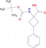 1-{[(tert-butoxy)carbonyl]amino}-3-phenylcyclobutane-1-carboxylic acid