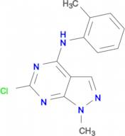 6-Chloro-1-methyl-N-(2-methylphenyl)-1H-pyrazolo[3,4-d]pyrimidin-4-amine