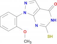 6-mercapto-1-(2-methoxyphenyl)-1,5-dihydro-4H-pyrazolo[3,4-d]pyrimidin-4-one