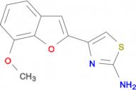 4-(7-methoxy-1-benzofuran-2-yl)-1,3-thiazol-2-amine