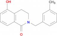 5-hydroxy-2-(3-methylbenzyl)-3,4-dihydroisoquinolin-1(2H)-one