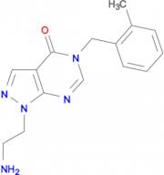 1-(2-aminoethyl)-5-(2-methylbenzyl)-1,5-dihydro-4H-pyrazolo[3,4-d]pyrimidin-4-one