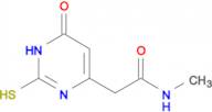 2-(2-mercapto-6-oxo-1,6-dihydropyrimidin-4-yl)-N-methylacetamide