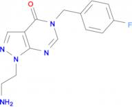 1-(2-aminoethyl)-5-(4-fluorobenzyl)-1,5-dihydro-4H-pyrazolo[3,4-d]pyrimidin-4-one