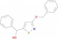 (3-Benzyloxy-isothiazol-5-yl)-phenyl-methanol