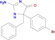 2-amino-5-benzyl-5-(4-bromophenyl)-4,5-dihydro-1H-imidazol-4-one