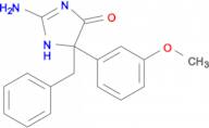 2-amino-5-benzyl-5-(3-methoxyphenyl)-4,5-dihydro-1H-imidazol-4-one