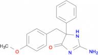 2-amino-5-[(4-methoxyphenyl)methyl]-5-phenyl-4,5-dihydro-1H-imidazol-4-one