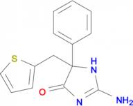 2-amino-5-phenyl-5-[(thiophen-2-yl)methyl]-4,5-dihydro-1H-imidazol-4-one