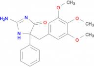 2-amino-5-phenyl-5-[(3,4,5-trimethoxyphenyl)methyl]-4,5-dihydro-1H-imidazol-4-one
