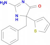 2-amino-5-benzyl-5-(thiophen-2-yl)-4,5-dihydro-1H-imidazol-4-one