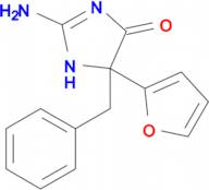 2-amino-5-benzyl-5-(furan-2-yl)-4,5-dihydro-1H-imidazol-4-one