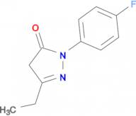 3-ethyl-1-(4-fluorophenyl)-4,5-dihydro-1H-pyrazol-5-one