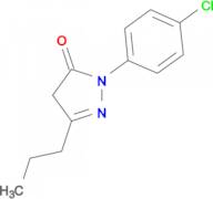 1-(4-chlorophenyl)-3-propyl-4,5-dihydro-1H-pyrazol-5-one