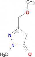 3-(methoxymethyl)-1-methyl-4,5-dihydro-1H-pyrazol-5-one