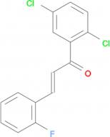 (2E)-1-(2,5-dichlorophenyl)-3-(2-fluorophenyl)prop-2-en-1-one