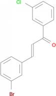 (2E)-3-(3-bromophenyl)-1-(3-chlorophenyl)prop-2-en-1-one