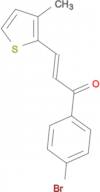 (2E)-1-(4-bromophenyl)-3-(3-methylthiophen-2-yl)prop-2-en-1-one