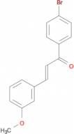 (2E)-1-(4-bromophenyl)-3-(3-methoxyphenyl)prop-2-en-1-one