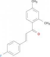 (2E)-1-(2,4-dimethylphenyl)-3-(4-fluorophenyl)prop-2-en-1-one