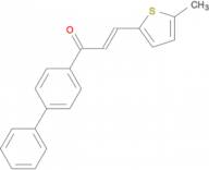 (2E)-1-{[1,1'-biphenyl]-4-yl}-3-(5-methylthiophen-2-yl)prop-2-en-1-one