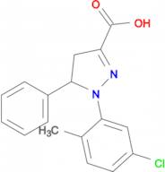 1-(5-chloro-2-methylphenyl)-5-phenyl-4,5-dihydro-1H-pyrazole-3-carboxylic acid