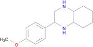 2-(4-methoxyphenyl)-decahydroquinoxaline