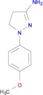 1-(4-methoxyphenyl)-4,5-dihydro-1H-pyrazol-3-amine