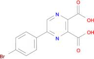 5-(4-bromophenyl)pyrazine-2,3-dicarboxylic acid
